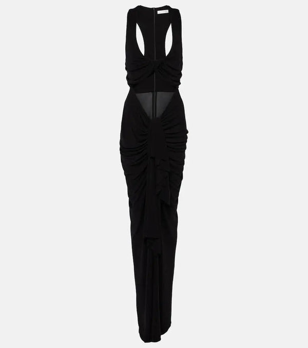 Christopher Esber Vivenda cutout jersey maxi dress | LYBSTORE