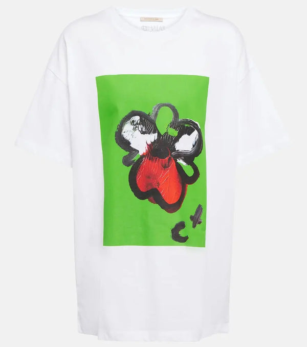 Christopher Kane Printed cotton T-shirt | LYBSTORE