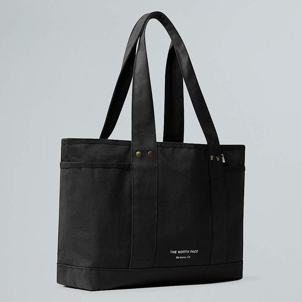 The North Face Circular Cotton Tote Bag Tnf Black male