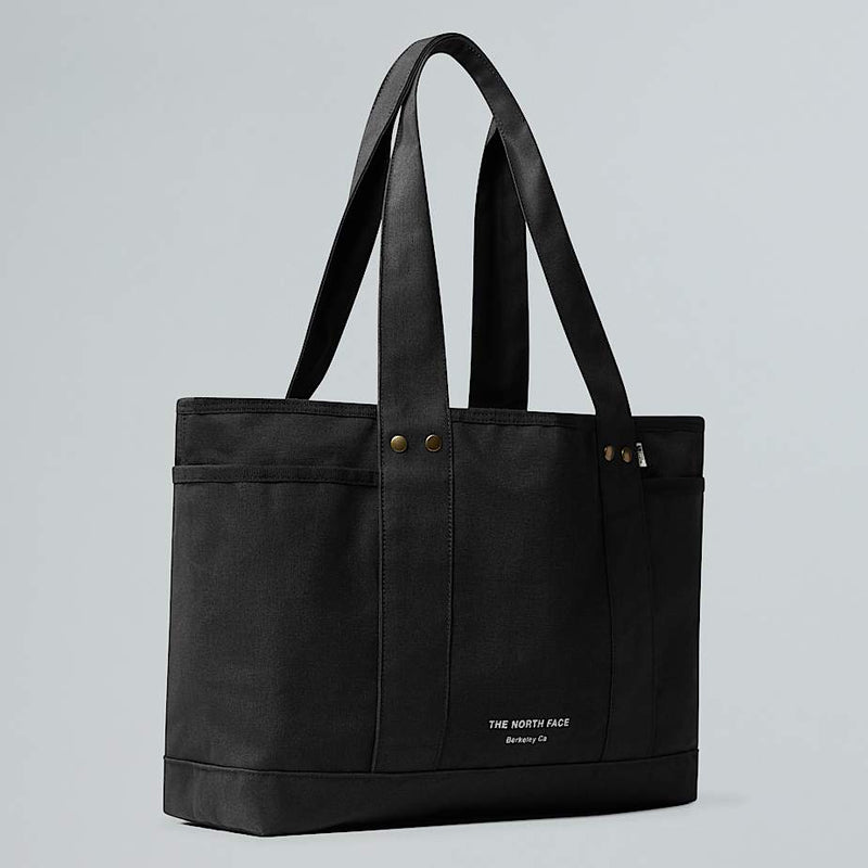 The North Face Circular Cotton Tote Bag Tnf Black male