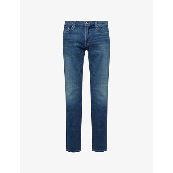 Citizens Of Humanity Adler Brand-Patch Tapered-Leg Regular-Fit Stretch-Denim Jeans