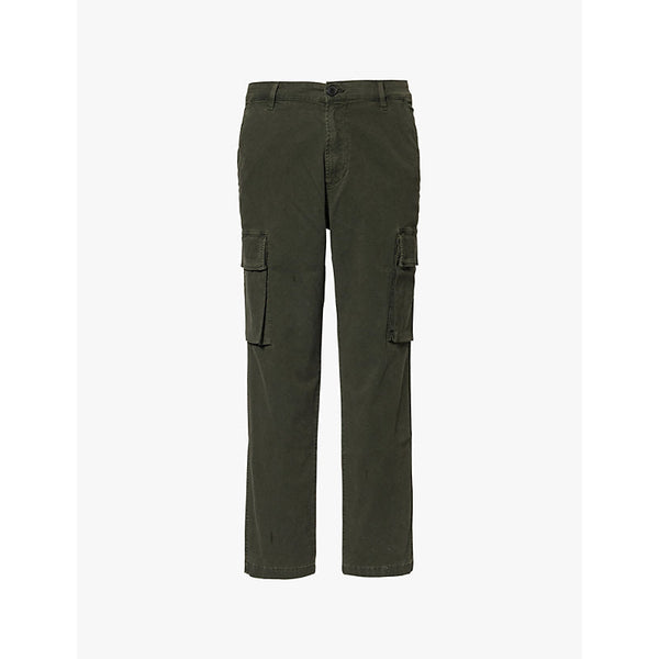 Citizens Of Humanity Dillon patch-pocket straight-leg mid-rise stretch-cotton trousers