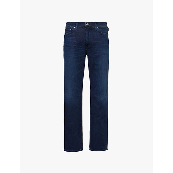 Mens Citizens Of Humanity Elijah Perform relaxed-fit straight-leg mid-rise stretch-woven blend jeans