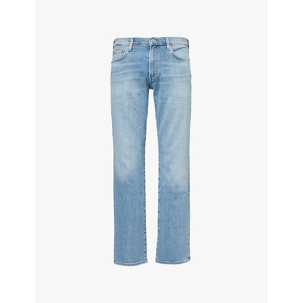 Mens Citizens Of Humanity Gage Perform regular-fit straight-leg mid-rise stretch-recycled-denim blend jeans