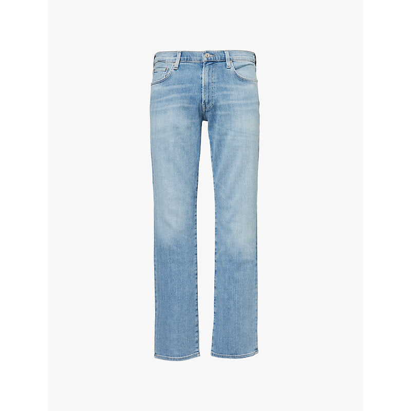 Citizens Of Humanity Gage Perform regular-fit straight-leg mid-rise stretch-recycled-denim blend jeans