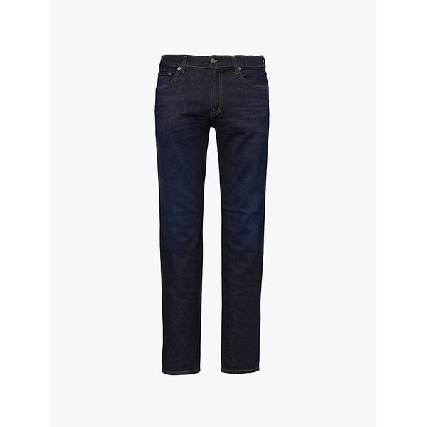 Mens Citizens Of Humanity London slim-fit tapered-leg mid-rise stretch-denim and cashmere jeans