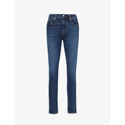 Womens Citizens Of Humanity Sloane tapered high-rise recycled-stretch and recycled-denim jeans