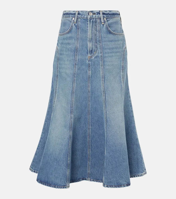 Citizens of Humanity Gaucho Vintage denim maxi skirt