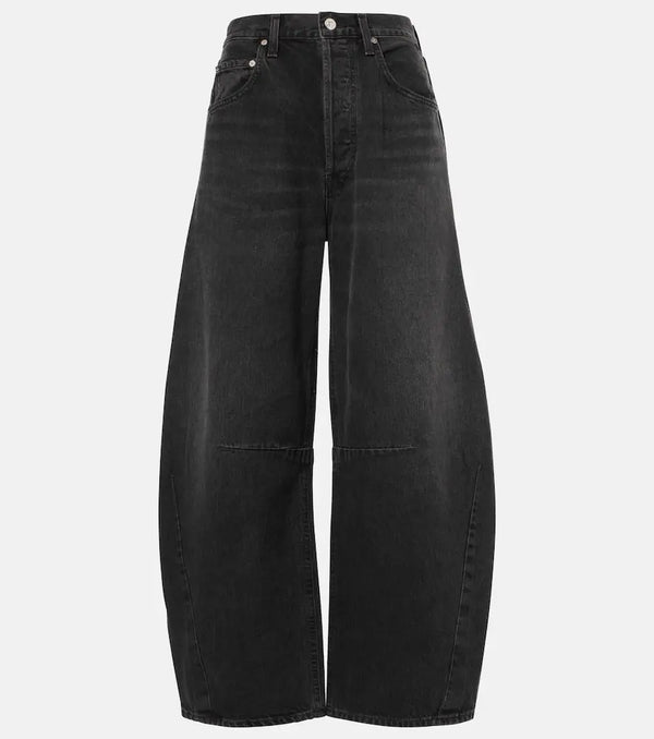 Citizens of Humanity Horseshoe mid-rise barrel-leg jeans