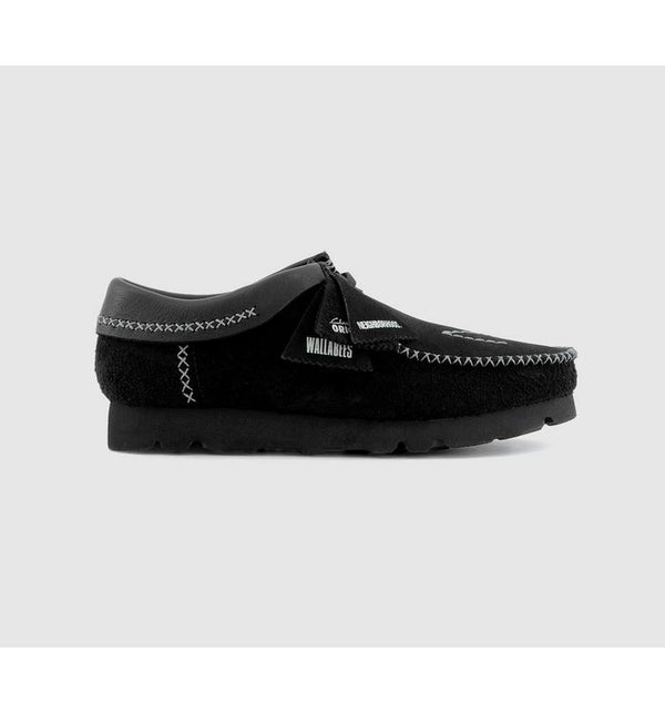 Clarks Originals Mens Wallabee Nbdh Black Suede