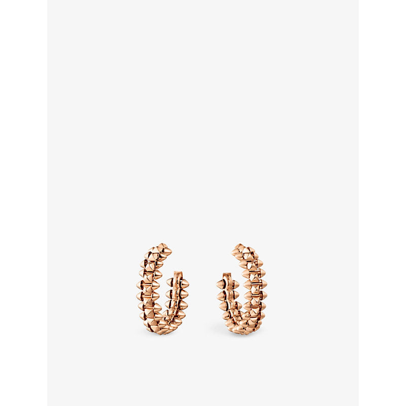 Clash de Cartier 18ct rose-gold earrings