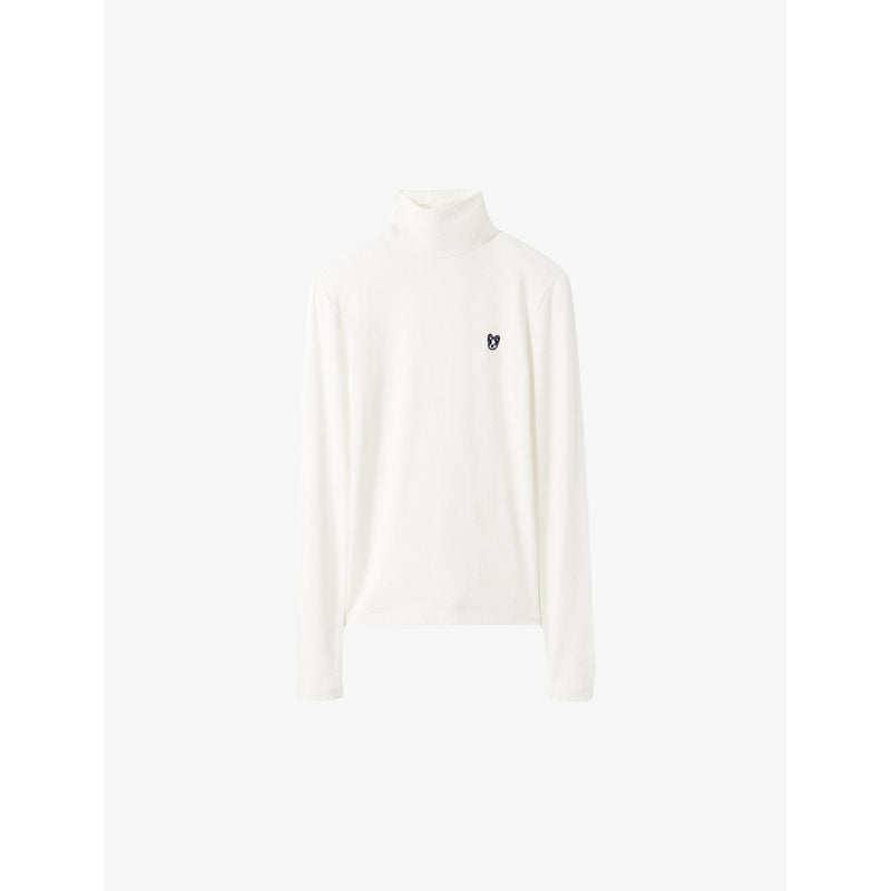 Womens Claudie Pierlot Toto long-sleeved jersey top