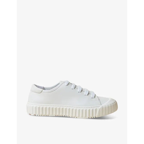 Claudie Pierlot Tread-sole leather low-top trainers