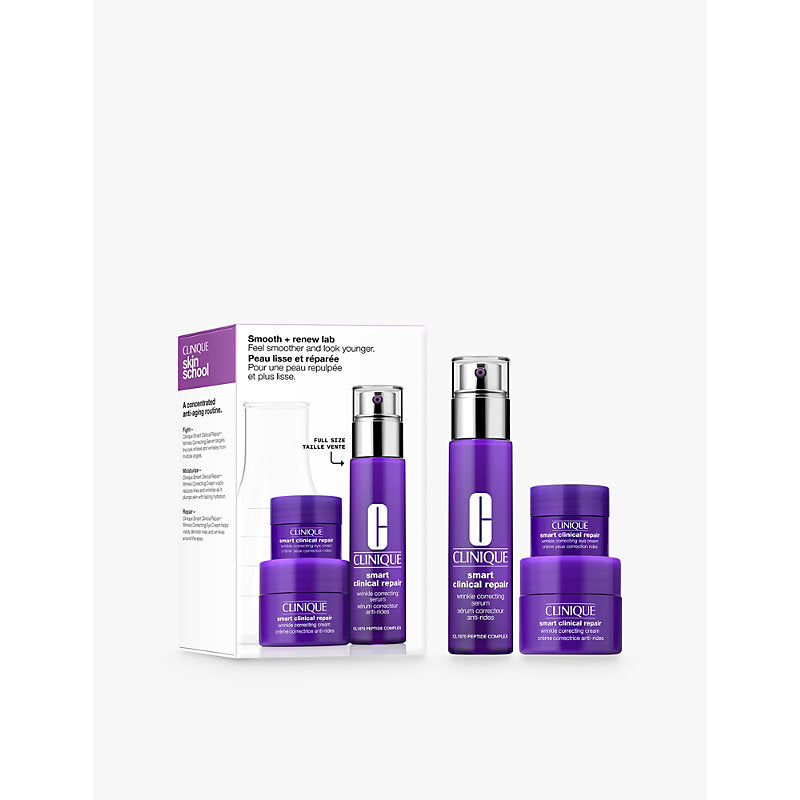 Clinique Skin Supplies Smooth + Renew Serum gift set