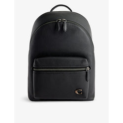 Mens Coach Charter leather backpack