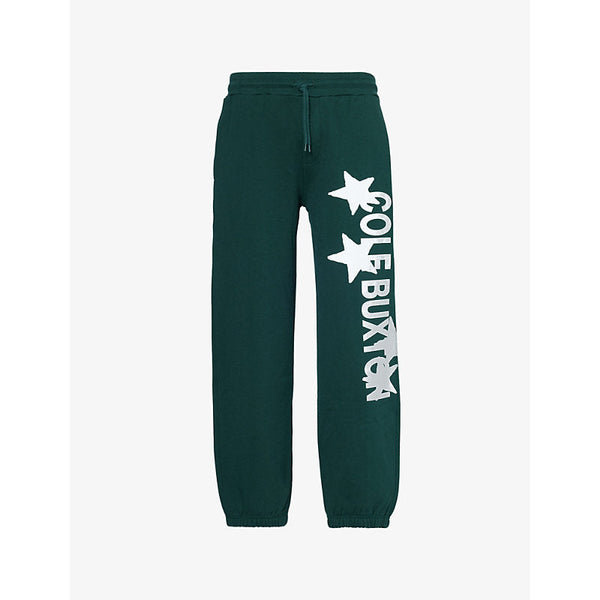 Cole Buxton 4 Star straight-leg cotton-jersey jogging bottoms