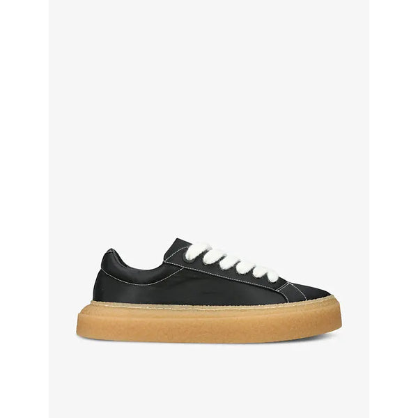 Cole Buxton Wilson Gum contrast-sole nylon low-top trainers