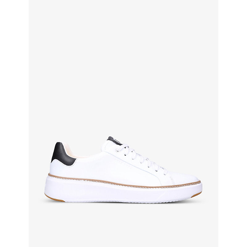 Cole Haan Grand Pro Topspin leather trainers