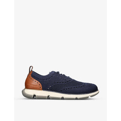 Cole Haan ZeroGrand StitchLite knitted Oxford shoes | LYBSTORE