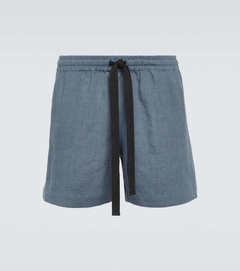 Commas Lounge linen shorts