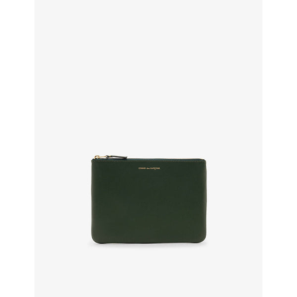 Comme Des Garcons Classic logo-print leather wallet | LYBSTORE