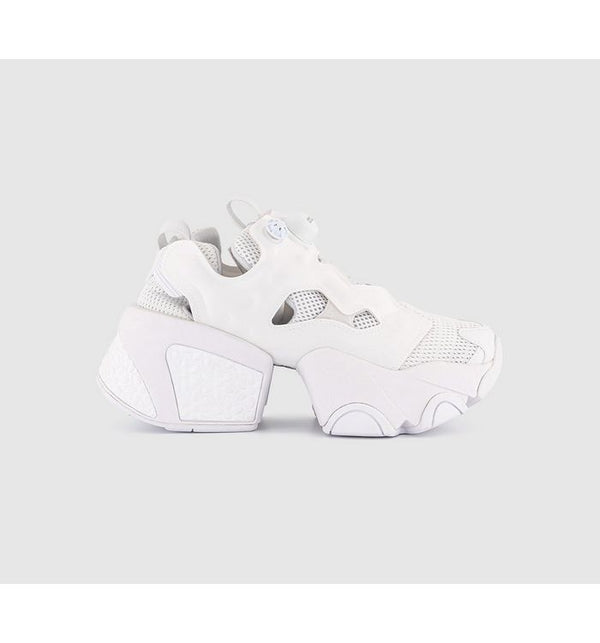 Comme Des Garcons Womens Cdg Noir Kei Ninomiya X Instapump Fury Shoes White