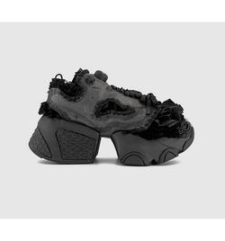 Comme Des Garcons Womens Cdg Noir Kei Ninomiya X Instapump Fury Shoes Yuki Black In Brown