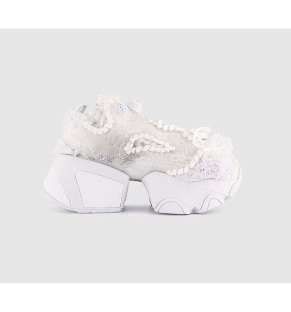 Comme Des Garcons Womens Cdg Noir Kei Ninomiya X Instapump Fury Shoes Yuki White