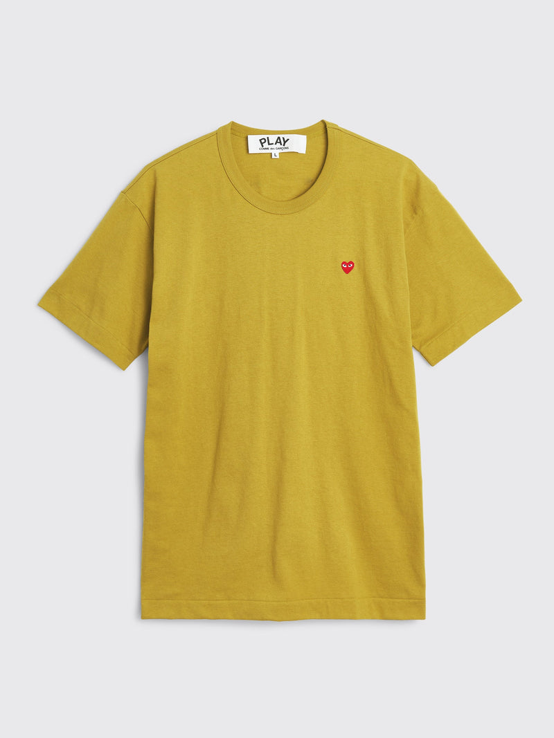 Comme des Garcons Play Mini Heart T-shirt Olive