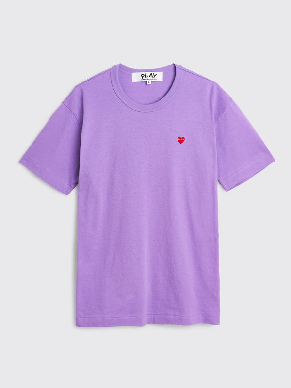 Comme des Garcons Play Mini Heart T-shirt Purple