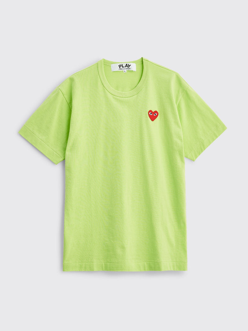 Comme des Garcons Play Small Heart T-shirt Green