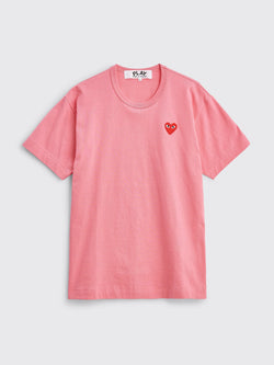 Comme des Garcons Play Small Heart T-shirt Pink