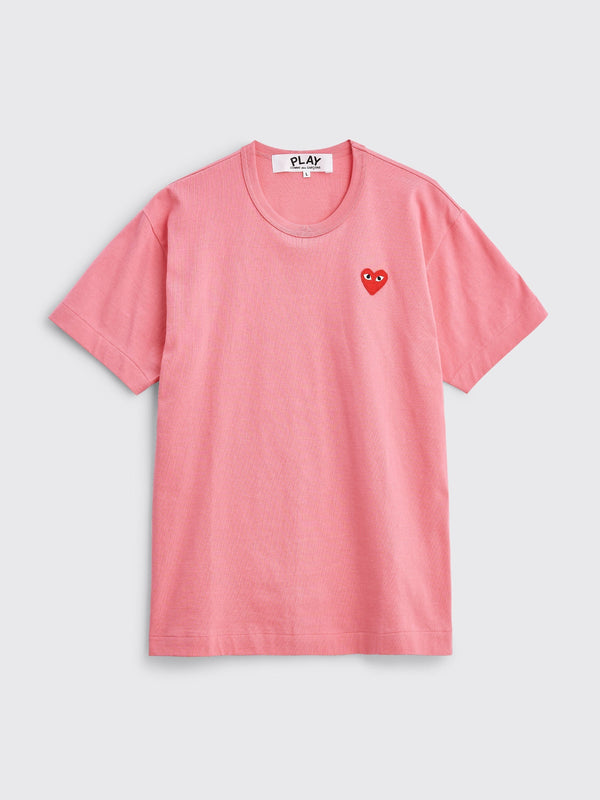 Comme des Garcons Play Small Heart T-shirt Pink