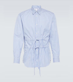 Comme des Garçons Shirt Striped cotton poplin shirt