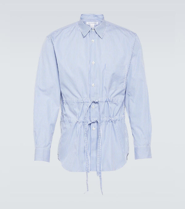 Comme des Garçons Shirt Striped cotton poplin shirt