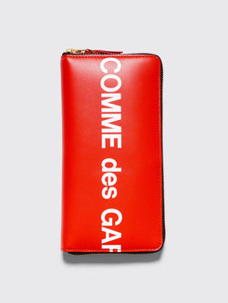 Comme des Garcons Wallet SA0110 Huge Logo Red