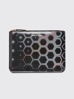 Comme des Garcons Wallet SA5100 Black Rainbow