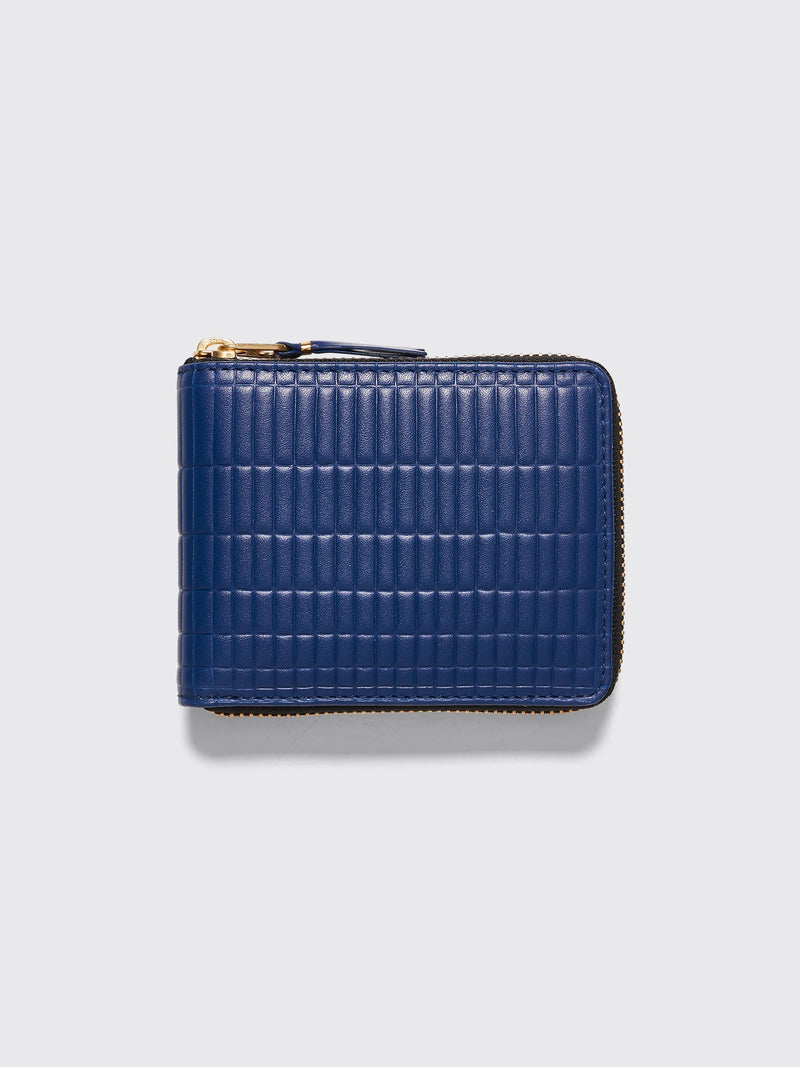 Comme des Garcons Wallet SA7100 Brick Line Blue