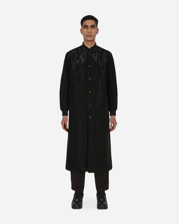 Comme Des Garçons Black Velvet Coat Black