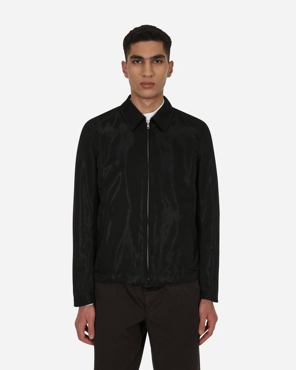 Comme Des Garçons Black Velvet Zip Jacket Black