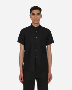 Comme Des Garçons Black Cupro Shortsleeve Shirt Black