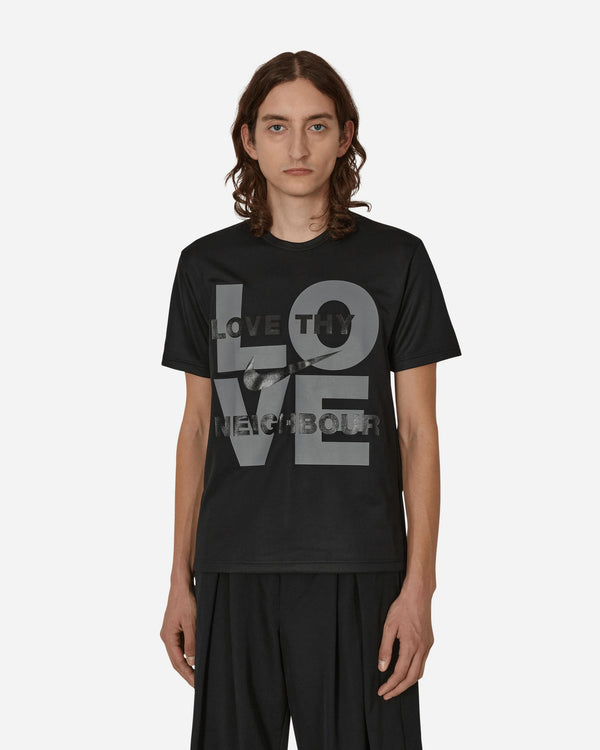 Comme Des Garçons Black Nike Love Thy Neighbour T-Shirt Black