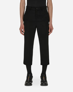 Comme Des Garçons Black Nylon Trousers Black