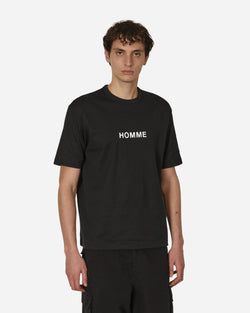 Comme Des Garçons Homme Logo T-Shirt Black