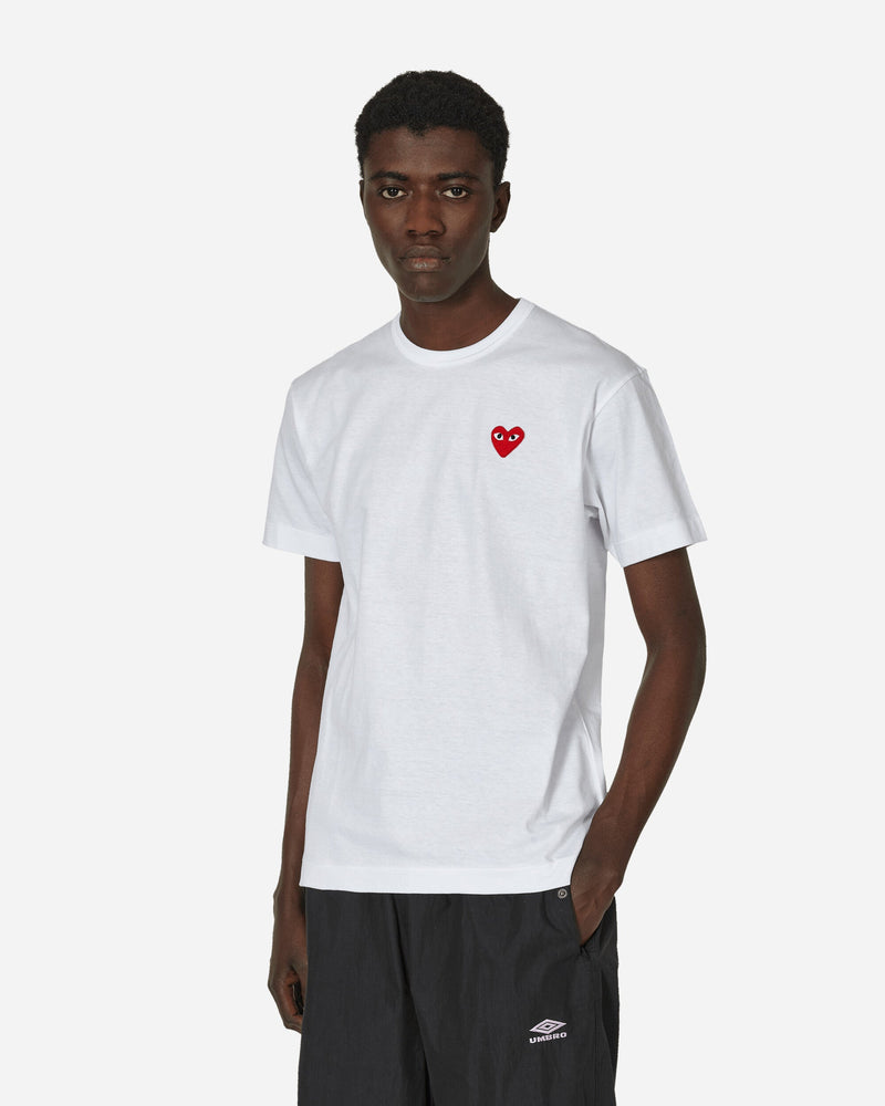 Comme Des Garçons Play Heart T-Shirt White