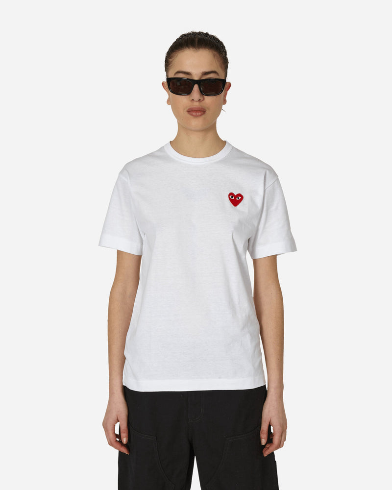 Comme Des Garçons Play Heart T-Shirt White