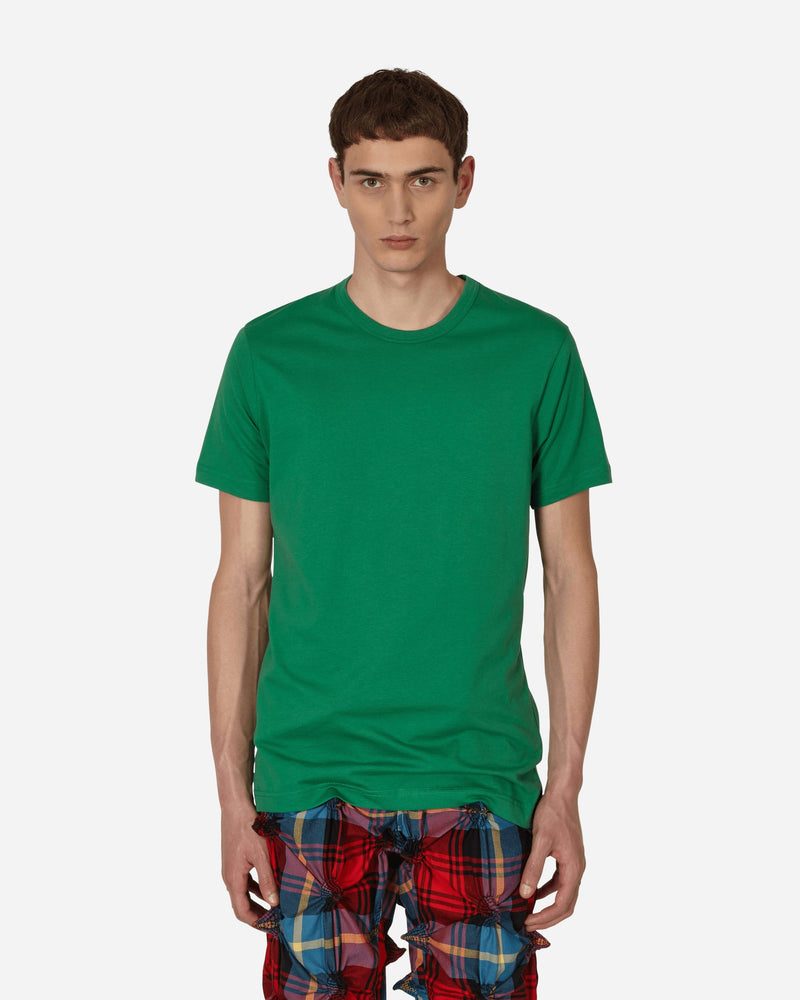 Comme Des Garçons Shirt Rear Logo T-Shirt Green