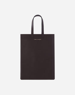 Comme Des Garçons Wallet Classic Tote Bag Brown