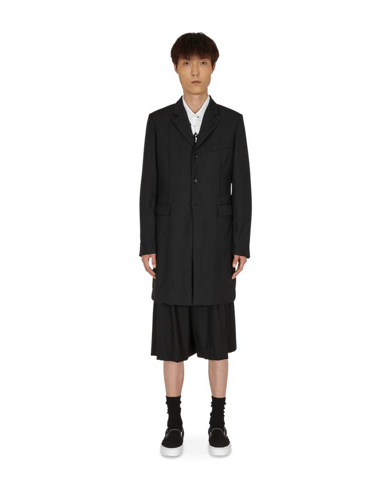 Comme Des Garçons Black Suiting Coat Black