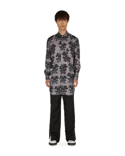 Comme Des Garçons Homme Plus Graphic Long Sleeve Shirt Grey